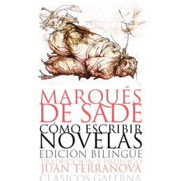 Cover illustration for a Marquis de Sade book